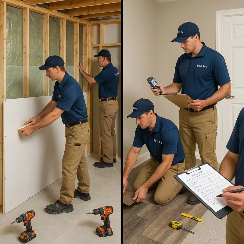 Repairs and Reconstruction process in Spencer County, KY